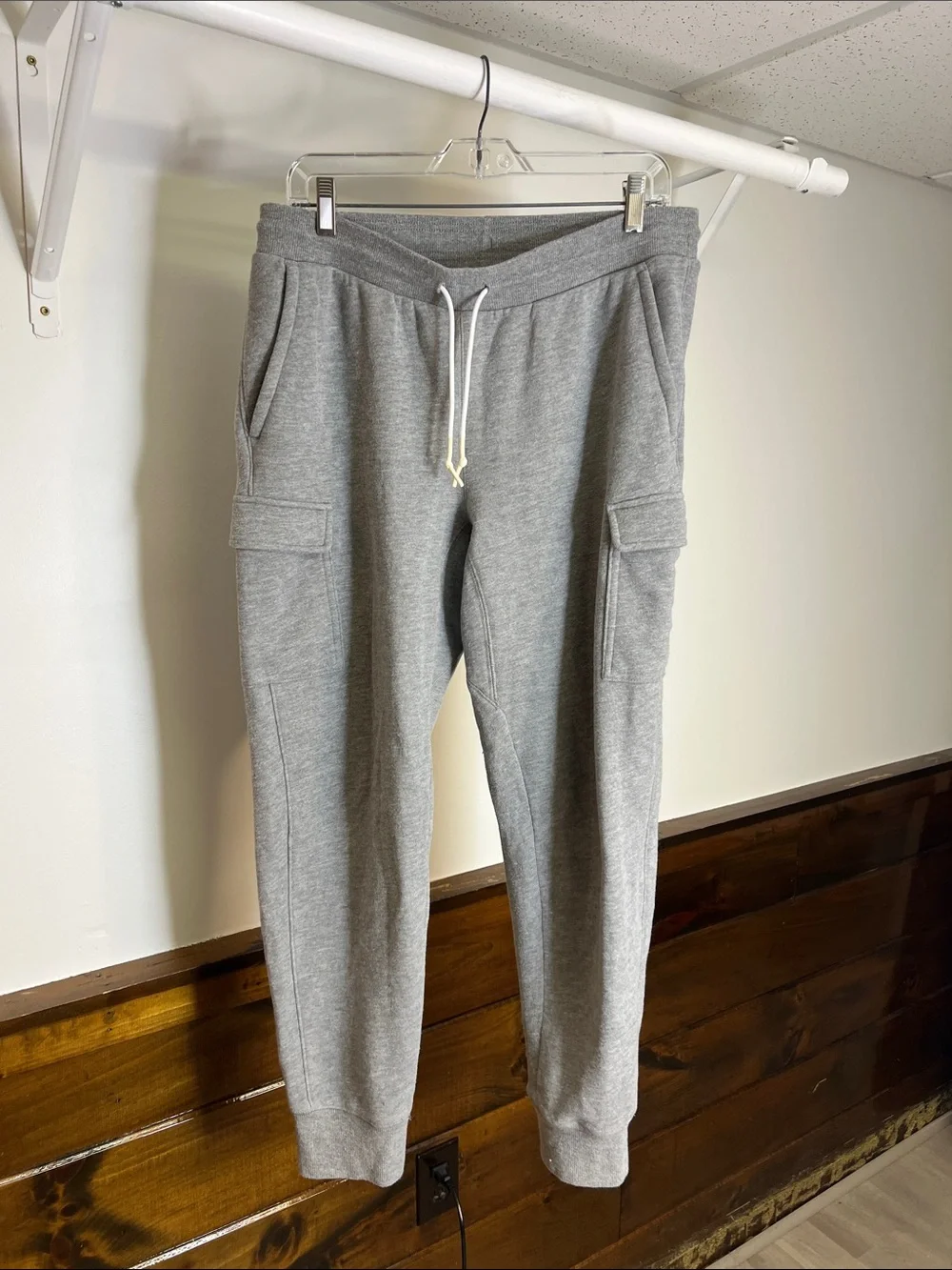 all in motion Men’s 3-Pack Joggers in Black, Gray & Burgundy- M‎